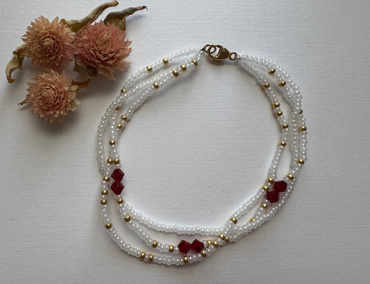 bracelet - triple strand